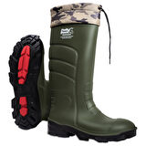 Polly Boot Outdoor Çizme Su Geçirmez Avcı Botu Diz Altı Uzun Konç