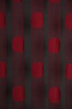 PUANLI ÇİFT RENK BORDO İP PERDE HAZIR DÜĞMELERİ DİKİLMİŞ İP PERDE 300*270 cm