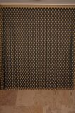 PUANLI ÇİFT RENK GOLD İP PERDE HAZIR DÜĞMELERİ DİKİLMİŞ İP PERDE 300*270 cm