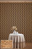 VAKKO  MODEL GOLD RENK İP PERDE HAZIR DÜĞMELERİ DİKİLMİŞ İP PERDE 300*270 cm