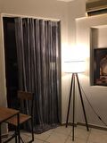 İP MODEL GRİ RENK İP PERDE 300*270 cm - 2 mm şerit
