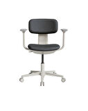 Tesla Comfort Çalışma Koltuğu - Koyu Gri Kumaş 61x74-86x60 cm