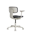 Tesla Comfort Çalışma Koltuğu - Koyu Gri Kumaş 61x74-86x60 cm