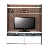 Adore Mobilya Flat Line Due Ekstra TV Ünitesi - Noce-Lake Beyaz