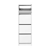 Adore Mobilya Flat Duo 4 Katlı Ayakkabılık Dolabı - Beyaz