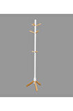 Handy Mate Valencia Masif Askılık-Beyaz-Naturel 46x176x46 cm (GxYxD)