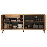Sephia Yemek Odası Konsol - Oslo Ceviz 182x85x50