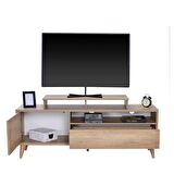 Adore Mobilya Retro Wide Kapaklı Çekmeceli Tv Sehpası - Tori