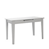 Açılır Mutfak Masası - Mat Lake Beyaz 120-150x75x70 cm