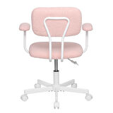 Teddy Ofis ve Çalışma Sandalyesi-Pembe 64x74-83x63 cm