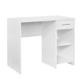Adore Mobilya Trendline Çalışma Masası Ahşap 75 x 90 cm Beyaz 