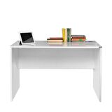 Adore Mobilya New York Çalışma Masası Ahşap 120 x 75 cm Beyaz 