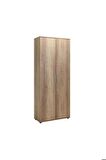 Porto 10 Raflı Kapaklı Geniş Ayakkabılık-açık Ceviz(tori) 76x187x36 Cm (gxyxd)