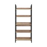 Adore Mobilya Profile 5 Raflı Kitaplık-Açık Ceviz(Tori) 73x172x35 cm (GxYxD)