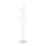 Handy Mate Vitale Metal Ahşap Askılık-Beyaz 35x172x25 cm