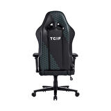 Adore Mobilya Gaming Ares Profesyonel Oyuncu ve Yönetici Koltuğu-Siyah-Yeşil 45x126-133,5x71,5 cm (GxYxD)