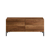 Roma Kapaklı Tv Ünitesi-Koyu Ceviz 120x53x43 cm