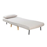 Easy Fold Katlanır Yataklı Tekli Koltuk-Vizon 76x81x85 cm