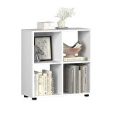 Cubic Kitaplık Beyaz 70x72x30 cm