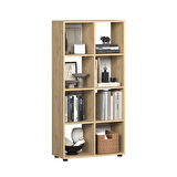 Cubic Kitaplık Florida Meşe 70x140,5x30 cm
