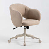 Curve Çalışma Koltuğu - Haki 56x85-92,5x56 cm