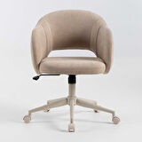 Curve Çalışma Koltuğu - Haki 56x85-92,5x56 cm