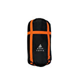 Orcamp Nord Testa Uyku Tulumu -12°C SİYAH/TURUNCU-Right