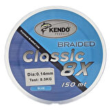 Kendo Classic 8x 150mt Blue Örgü İp 0,18 MM