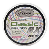 Kendo Classic 8x 300mt MultiColor Örgü İp 0,14 mm