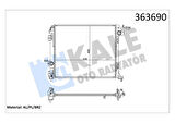 Nissan Motor Su Radyatoru Nissan Qashqaı 1.2 Dig-T 14>18 / Renault Kadjar 1.2 Tce 15> (manuel Vites) 539x46 - Kale 363690