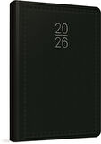 Gıpta 2026 Ticari Ajanda Günlük Kasa Ajandası 17x24 cm 112-EKK Siyah
