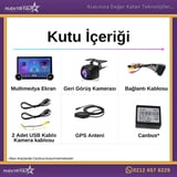 Fiat Fiorino DUAL KNOB 10" 4GB + 64GB Kablosuz Carplay 2008-2017 Android 13 Navigasyon Multimedya Sistemi