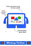 Premium Apple Samsung Uyumlu 11 Inch Silikon Yumuşak Tutacaklı Tam Koruma Kids Çocuk Tablet Kılıfı