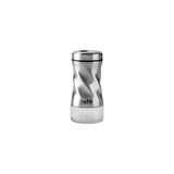 NEHİR BURGULU STANDLI 4 PARÇA YAĞDANLIK VE BAHARATLIK SETİ PASLANMAZ ÇELİK 105-260ML