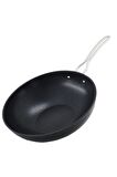 Nehir Titanium 28 cm Yanmaz/Yapışmaz Titanyum Wok Tava