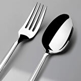 Nehir Milano Saten 12 Kişilik 60 Parça Çatal Kaşık Takımı