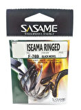 Sasame Iseama Rınged Black Nikel Olta İğnesi Black Nickel-NO:6