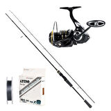 Remixon Focus BG 210cm 5-35gr 2P Kamış + BG3000M 5+1BB Makara Set