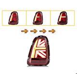 Mini cooper r59 stop lambası ledli british flag 2008 / 2014 kırmızı