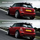 Mini cooper r57 stop lambası ledli british flag 2008 / 2014 kırmızı