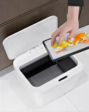 12 Litre Sensörlü Çöp Kovası Ofis Mutfak Banyo Çöp Kovası