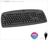 FRISBY FK-130EU İNGİLİZCE  Q USB M.MEDYA KLAVYE