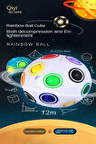 Qiyi Rainbow Ball Zeka Küpü Akıl Küpü Rübik Küp