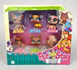 Pet Star Little Neşeli Miniş 6 Lı Set No:3046A2