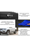 Araç Içi Şişme Yatak 12V Pompa + Yastık Seti Tamir Kit Çantalı Set Siyah 0645