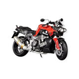 1:12 Ölçekli Model Motosiklet - BMW - HX794-1- Kırmızı