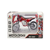 1:18 Ölçekli Model Motosiklet - DS928 - Kırmızı