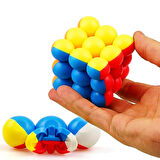 Kızılkaya Yuvarlak Sabır Küpü Rubik Küp Zeka Küpü (218-H22)