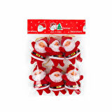 Kızılkaya Yılbaşı Ağacı Süsü Noel Baba 6 lı Küçük Boy (2505112)