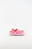 Akınalbella Kids Crocs Sandalet Çocuk Terlik F.Pembe/Beyaz/Lila-28